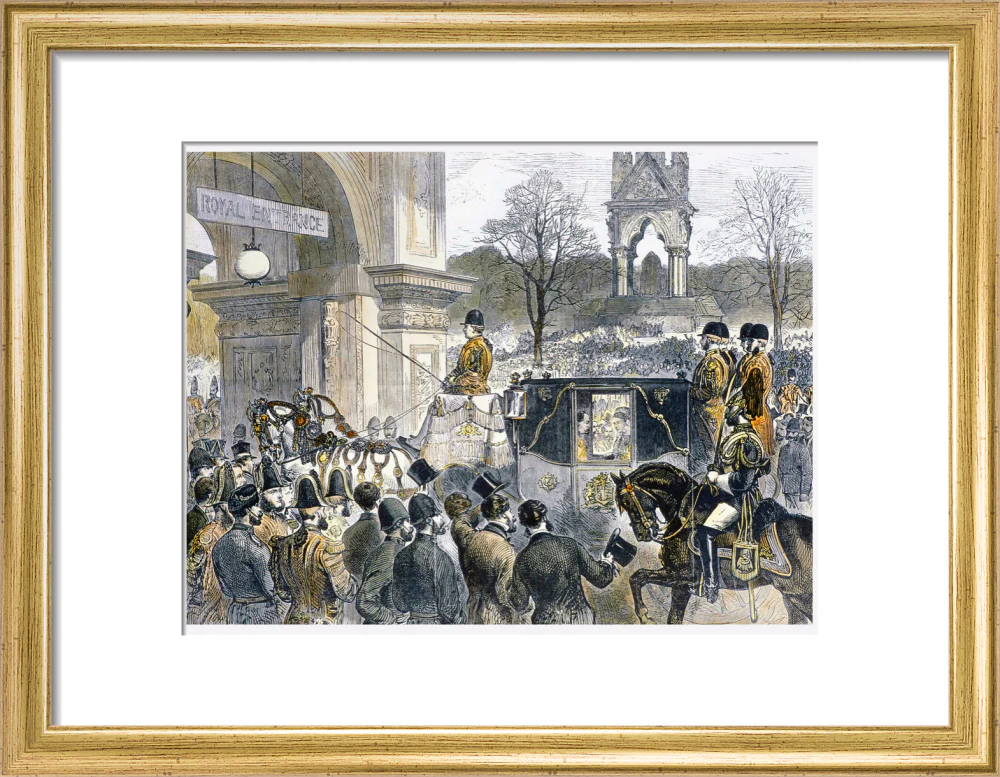 Illustration of the Official State Opening of the Royal Albert Hall Art Print - Image 25