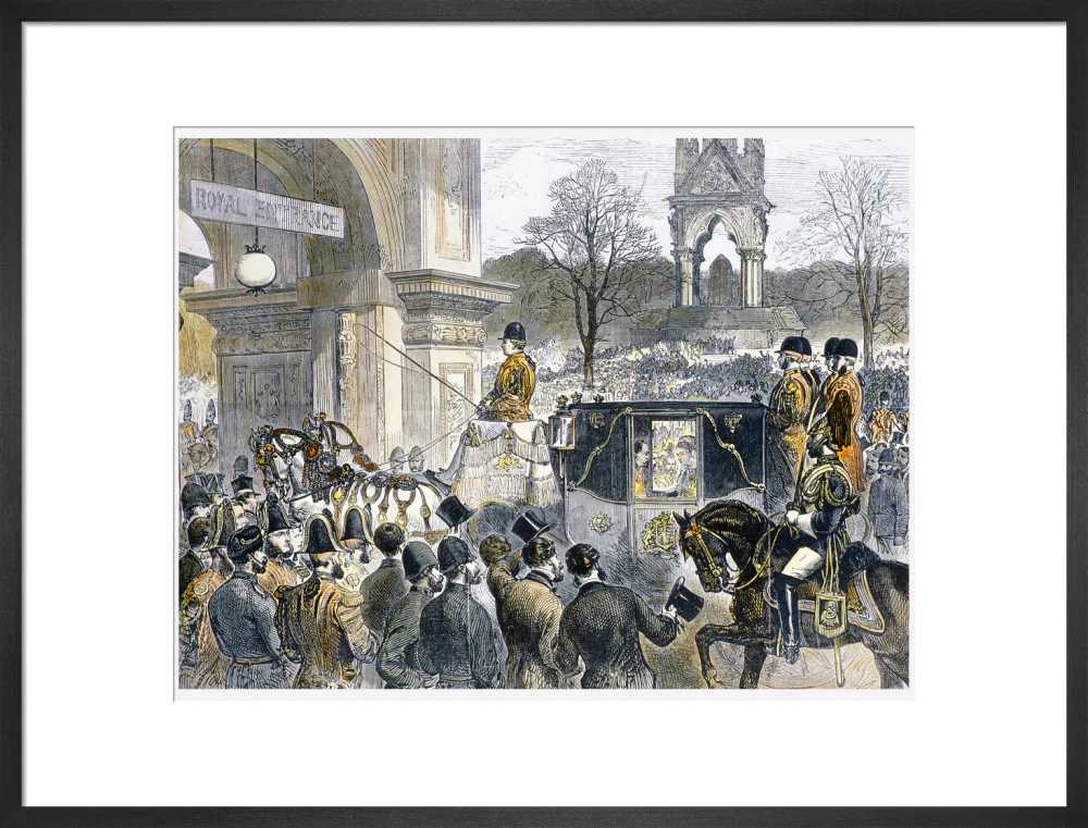 Illustration of the Official State Opening of the Royal Albert Hall Art Print - Image 33