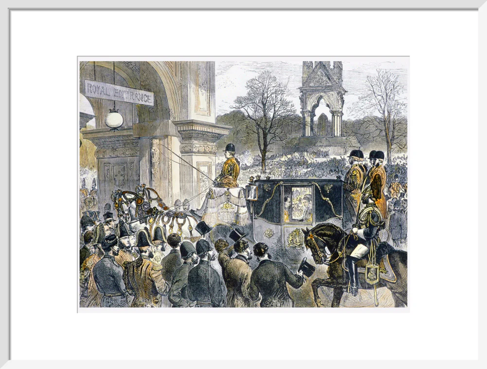 Illustration of the Official State Opening of the Royal Albert Hall Art Print - Image 34