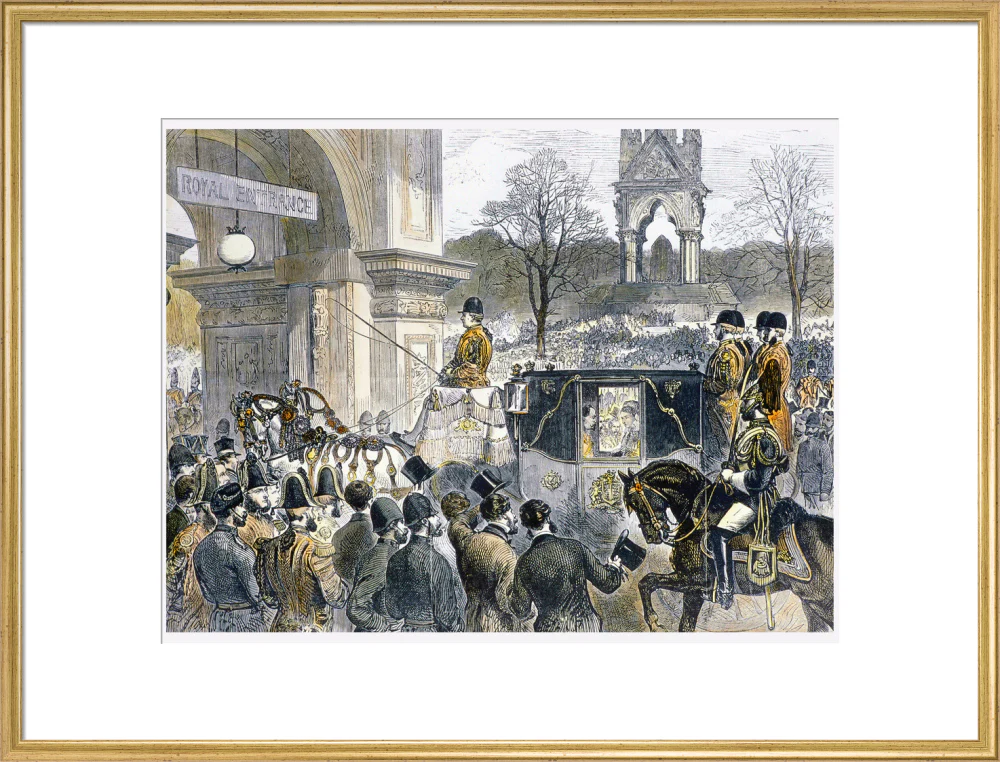 Illustration of the Official State Opening of the Royal Albert Hall Art Print - Image 40