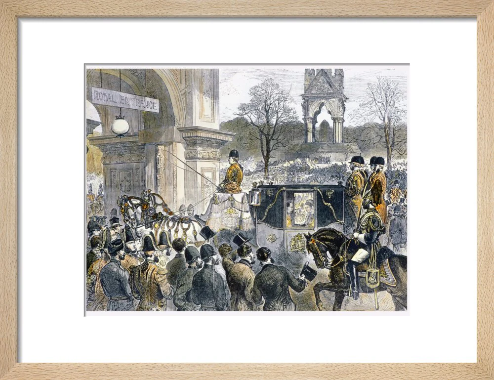 Illustration of the Official State Opening of the Royal Albert Hall Art Print - Image 7