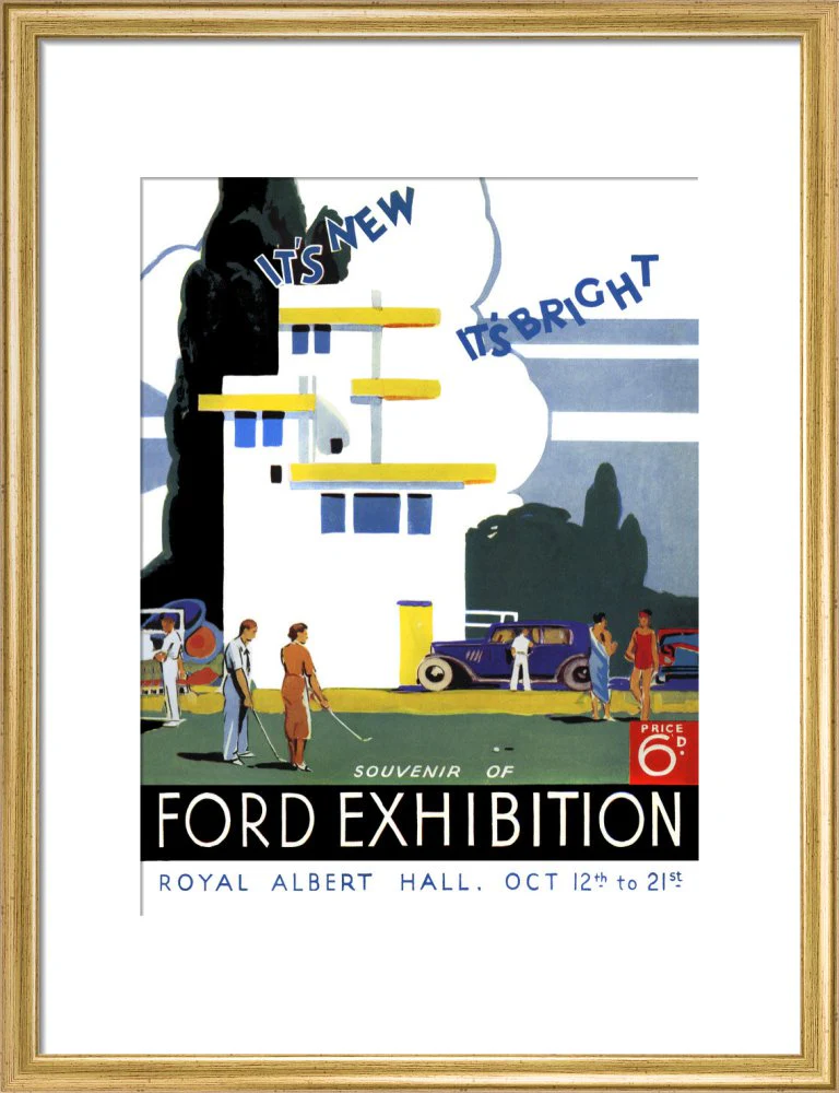 Ford Motor Exhibition Art Print - Image 11