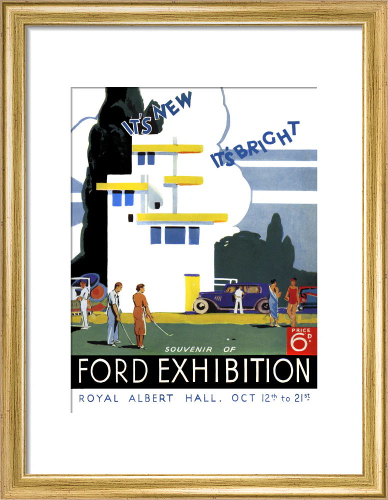 Ford Motor Exhibition Art Print - Image 25