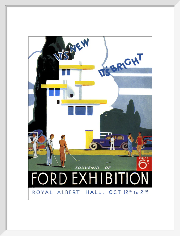 Ford Motor Exhibition Art Print - Image 29