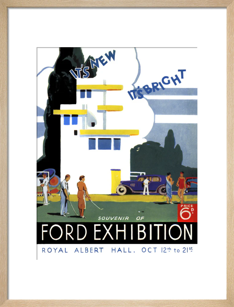 Ford Motor Exhibition Art Print - Image 31