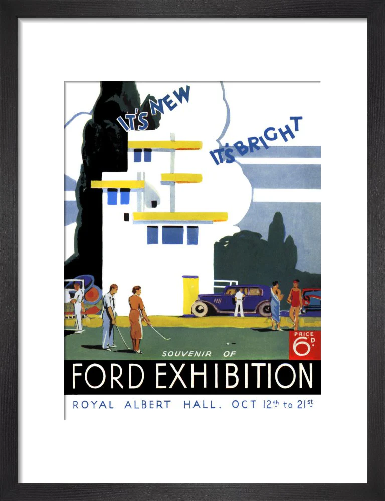 Ford Motor Exhibition Art Print - Image 4