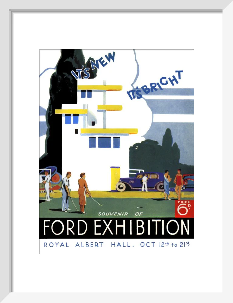 Ford Motor Exhibition Art Print - Image 5