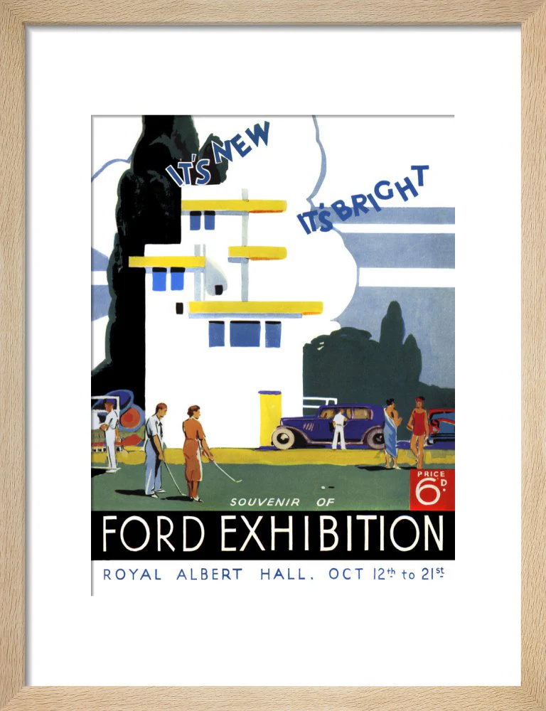 Ford Motor Exhibition Art Print - Image 7
