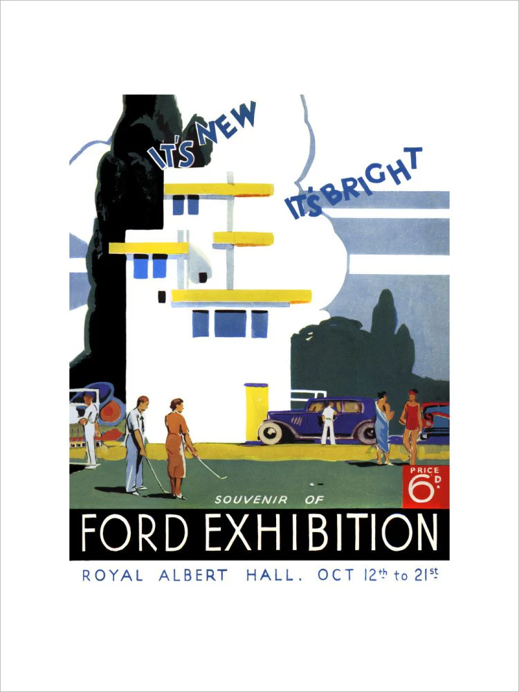 Ford Motor Exhibition Art Print - Image 8