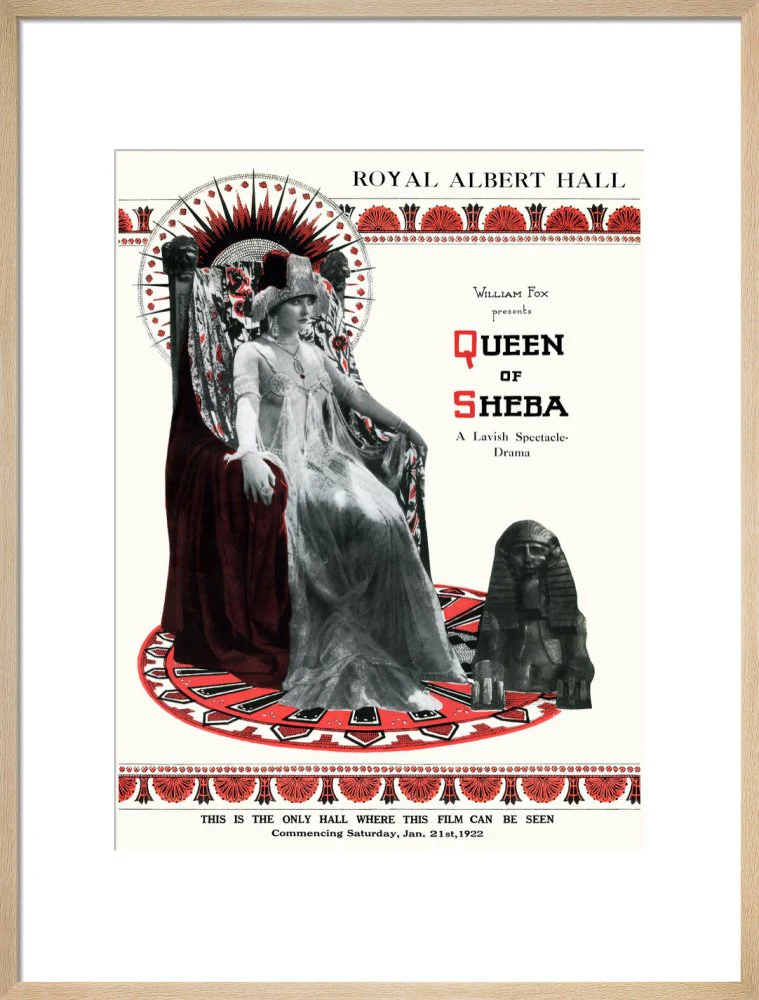 William Fox Presents 'Queen of Sheba' Art Print - Image 17