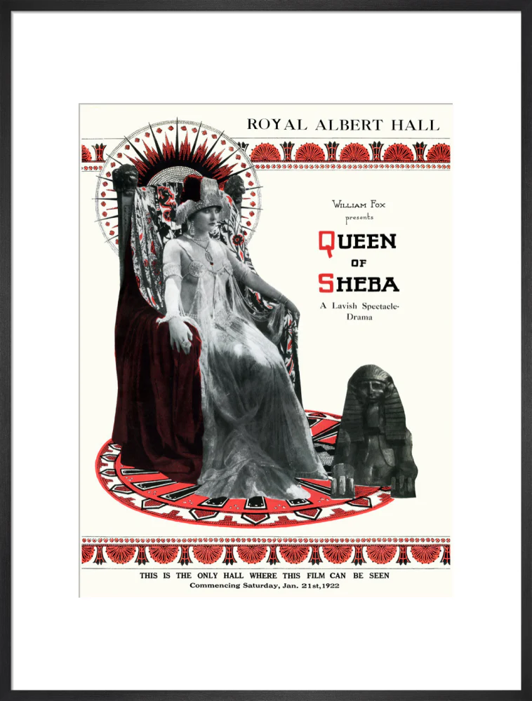William Fox Presents 'Queen of Sheba' Art Print - Image 38