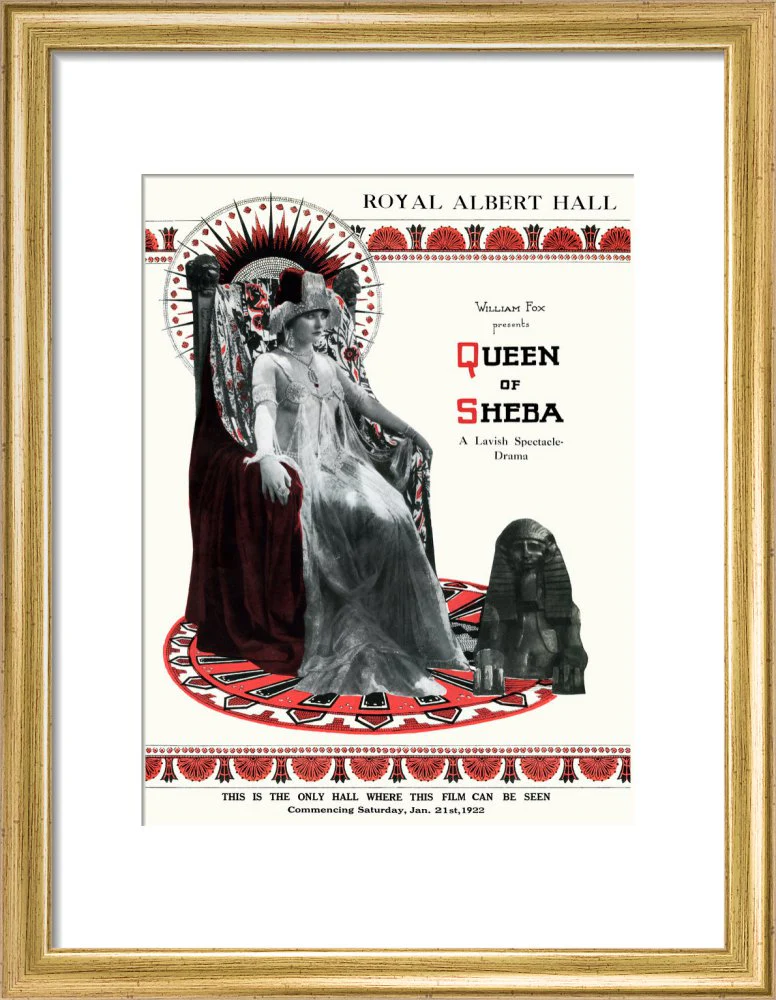 William Fox Presents 'Queen of Sheba' Art Print - Image 6