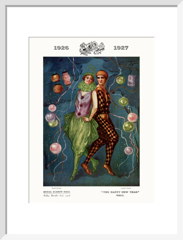 The Happy New Year Ball, in aid of The Middlesex Hospital Art Print - Image 10