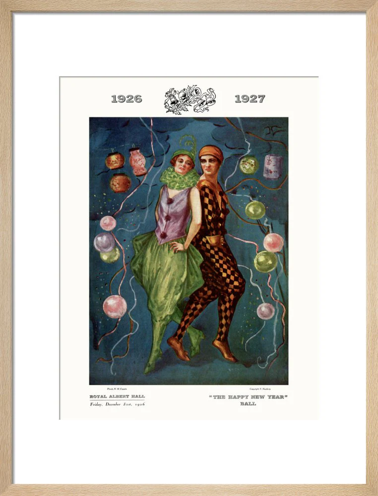 The Happy New Year Ball, in aid of The Middlesex Hospital Art Print - Image 12