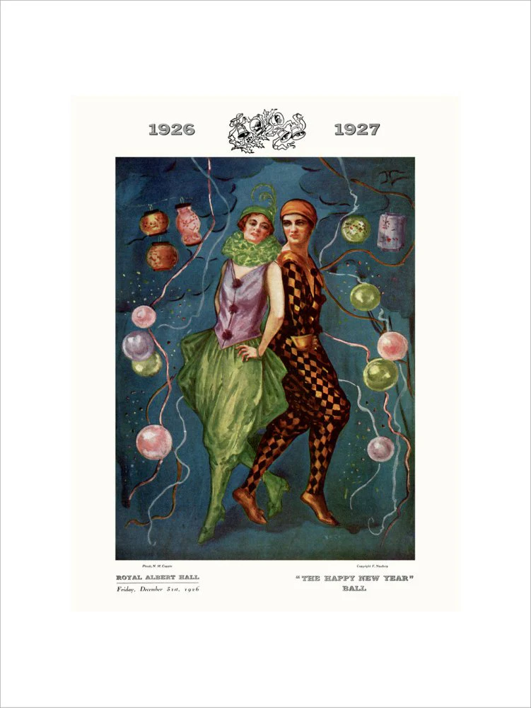 The Happy New Year Ball, in aid of The Middlesex Hospital Art Print - Image 13
