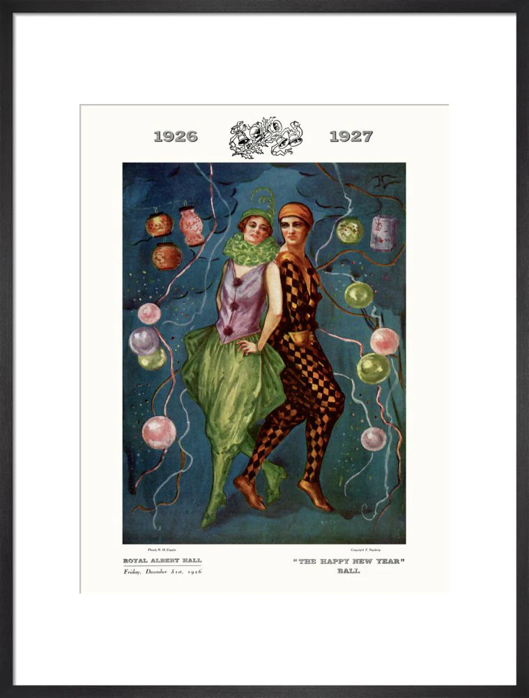 The Happy New Year Ball, in aid of The Middlesex Hospital Art Print - Image 14