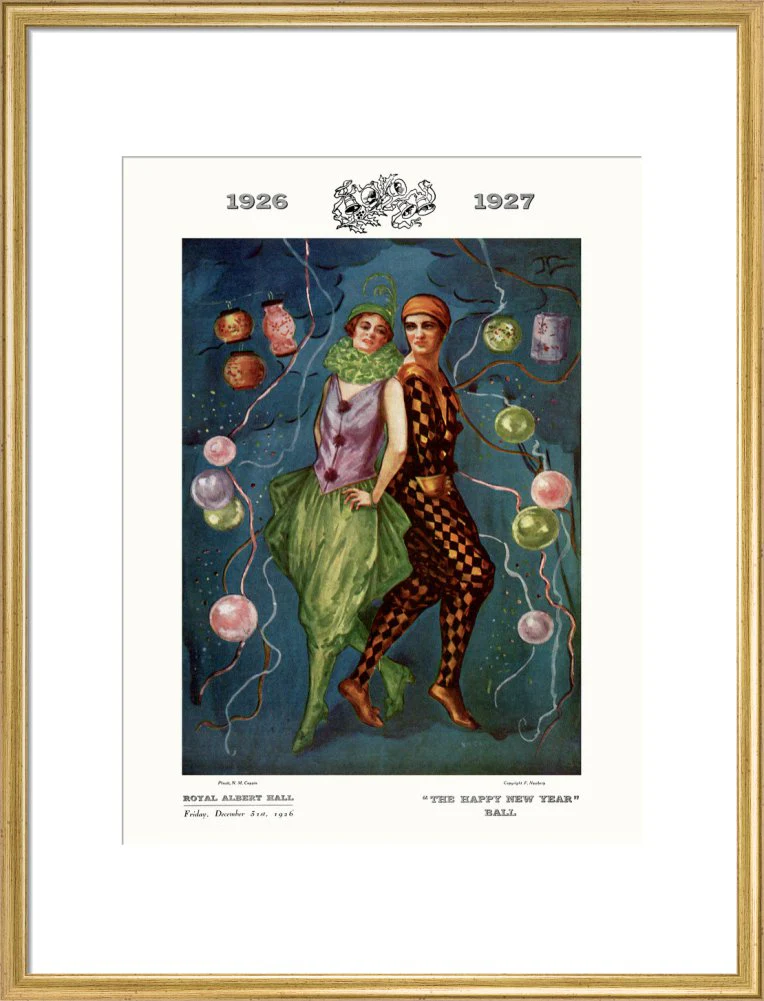 The Happy New Year Ball, in aid of The Middlesex Hospital Art Print - Image 16