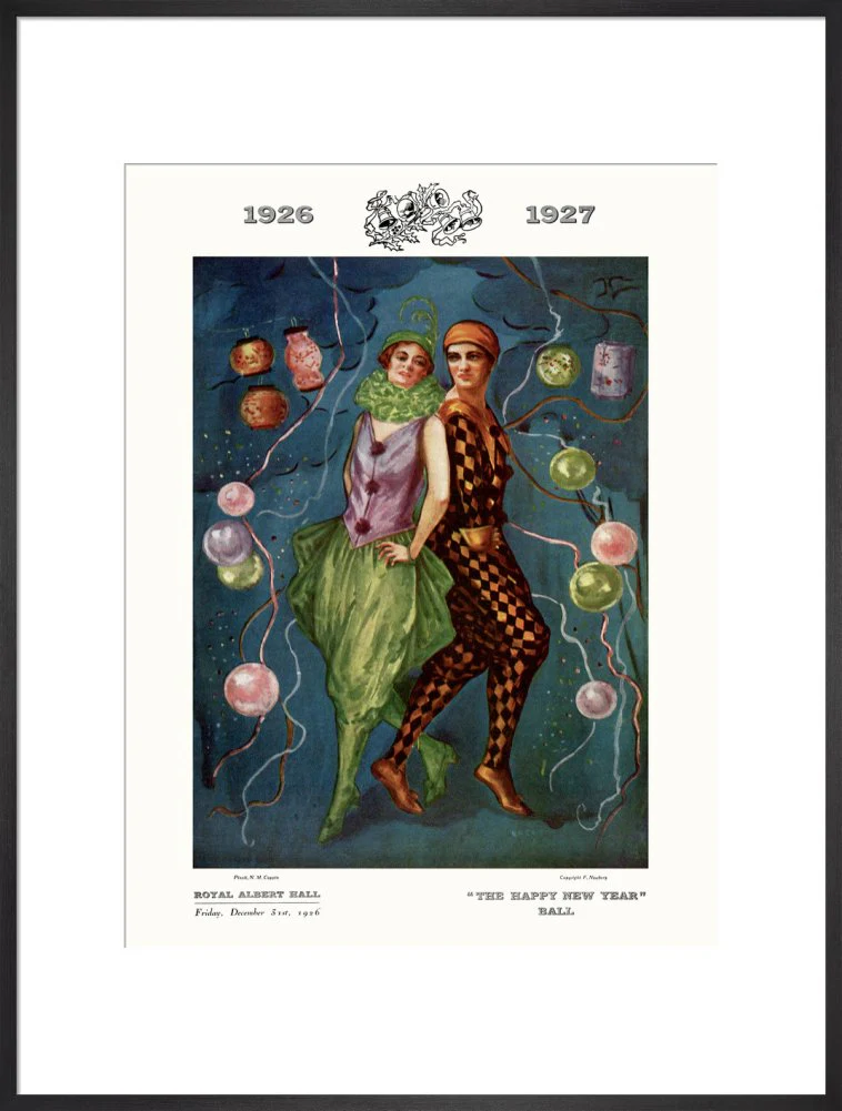 The Happy New Year Ball, in aid of The Middlesex Hospital Art Print - Image 19