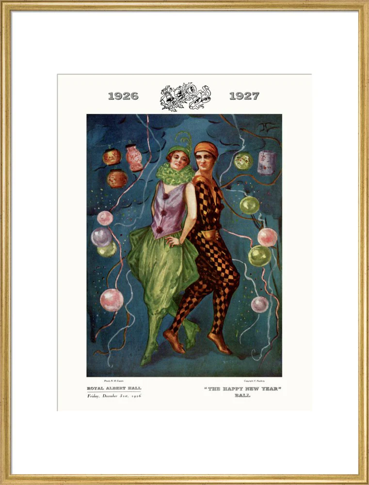The Happy New Year Ball, in aid of The Middlesex Hospital Art Print - Image 21