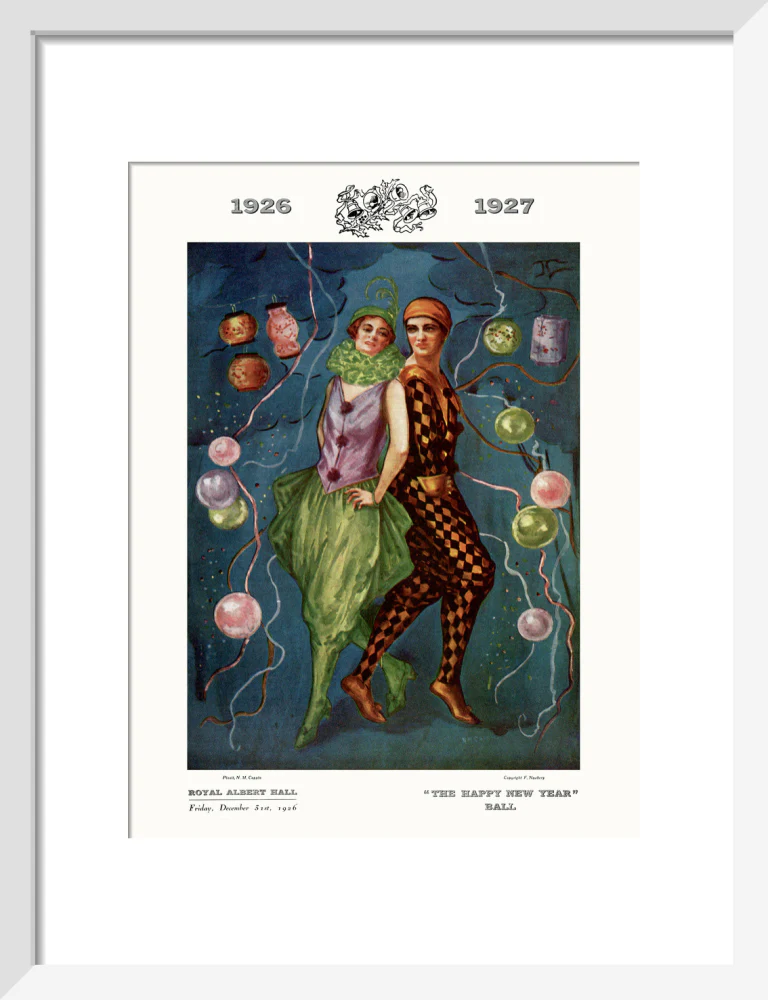 The Happy New Year Ball, in aid of The Middlesex Hospital Art Print - Image 24