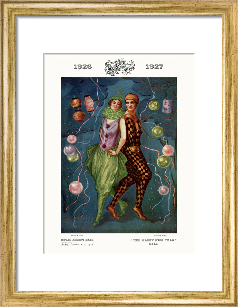 The Happy New Year Ball, in aid of The Middlesex Hospital Art Print - Image 25