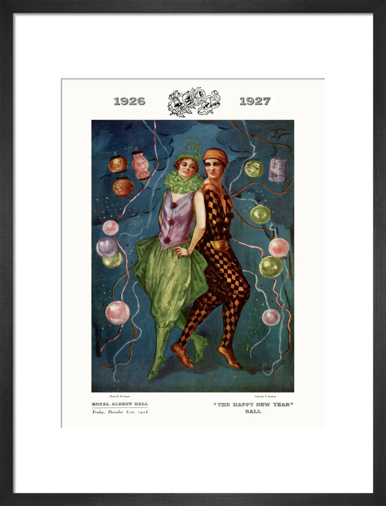 The Happy New Year Ball, in aid of The Middlesex Hospital Art Print - Image 28