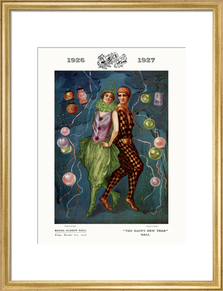 The Happy New Year Ball, in aid of The Middlesex Hospital Art Print - Image 30