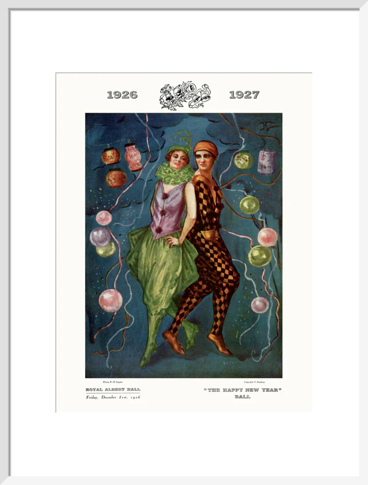 The Happy New Year Ball, in aid of The Middlesex Hospital Art Print - Image 34