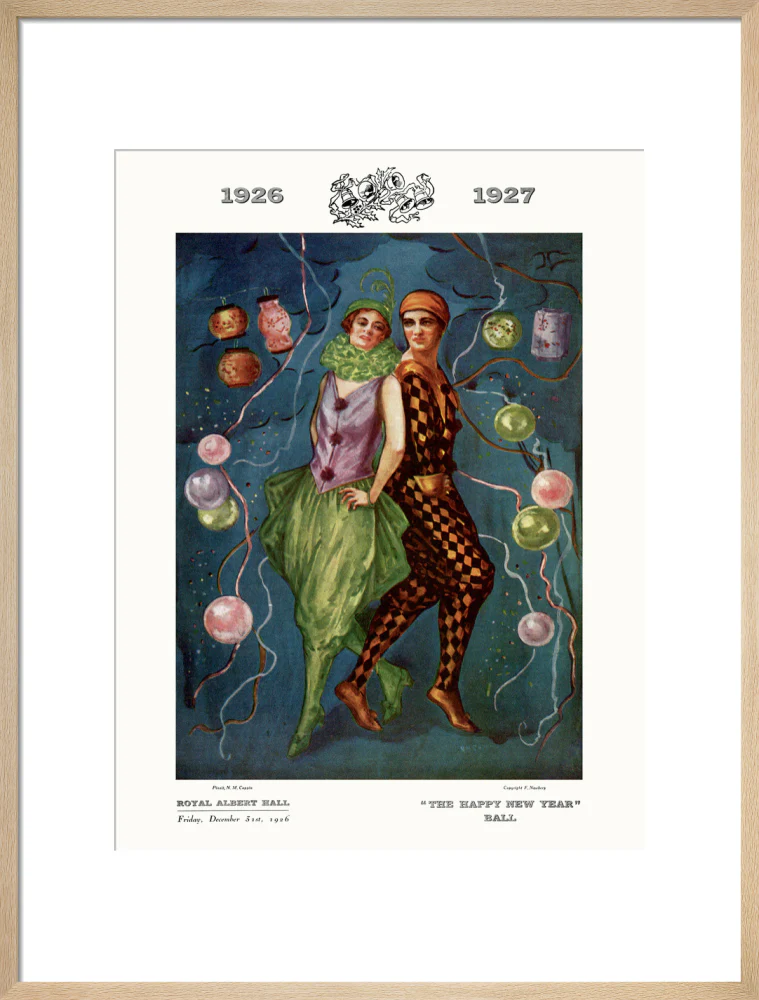 The Happy New Year Ball, in aid of The Middlesex Hospital Art Print - Image 36