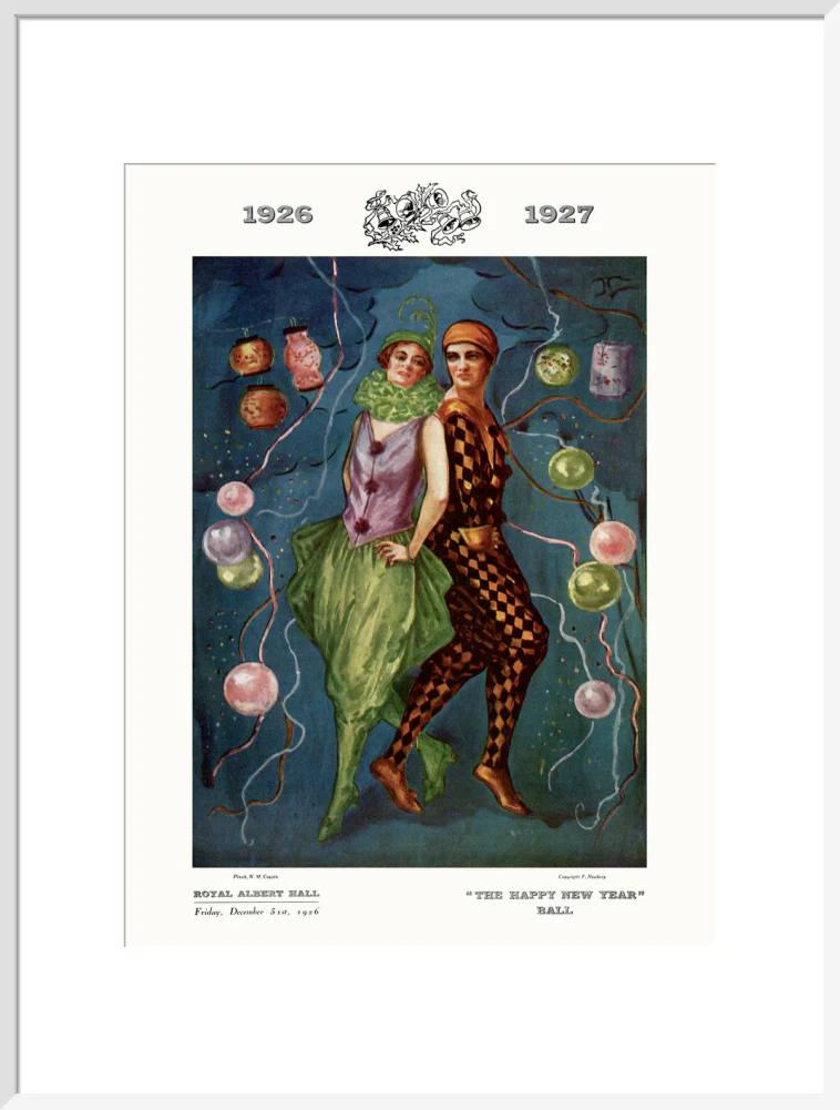The Happy New Year Ball, in aid of The Middlesex Hospital Art Print - Image 39
