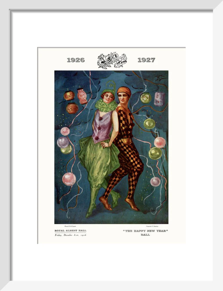 The Happy New Year Ball, in aid of The Middlesex Hospital Art Print - Image 5