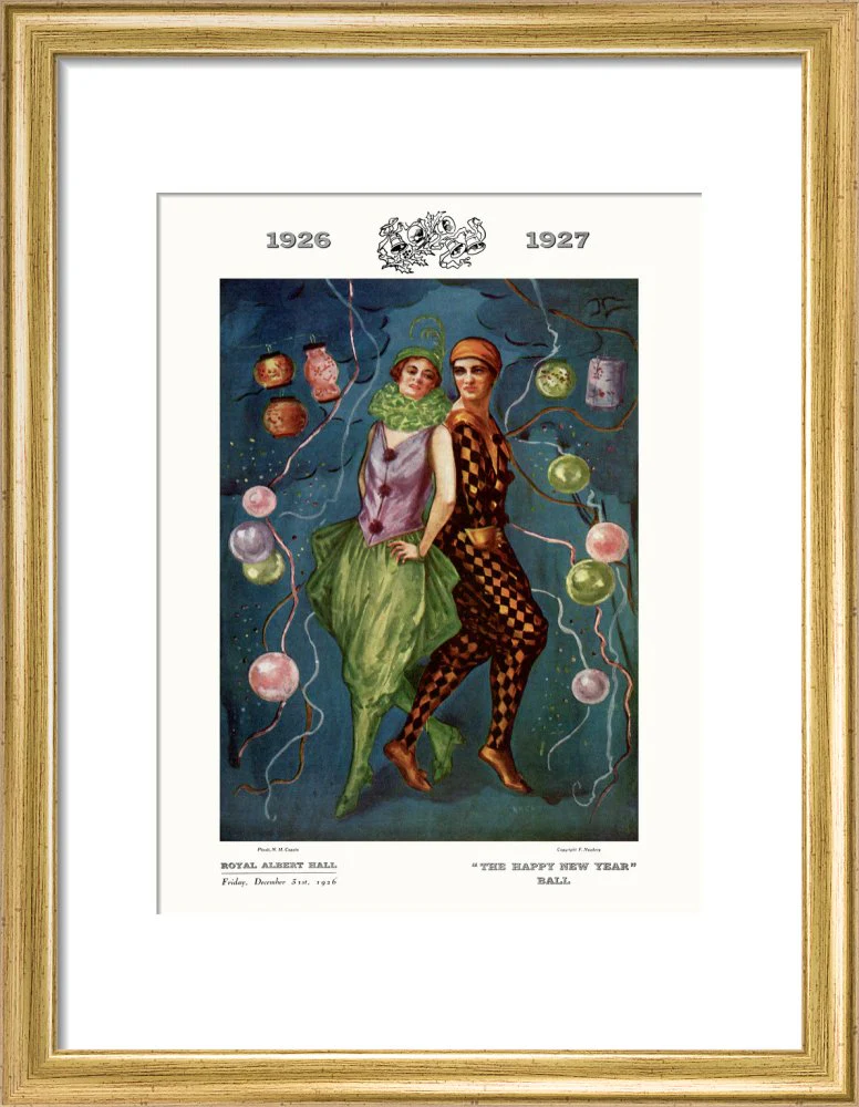 The Happy New Year Ball, in aid of The Middlesex Hospital Art Print - Image 6