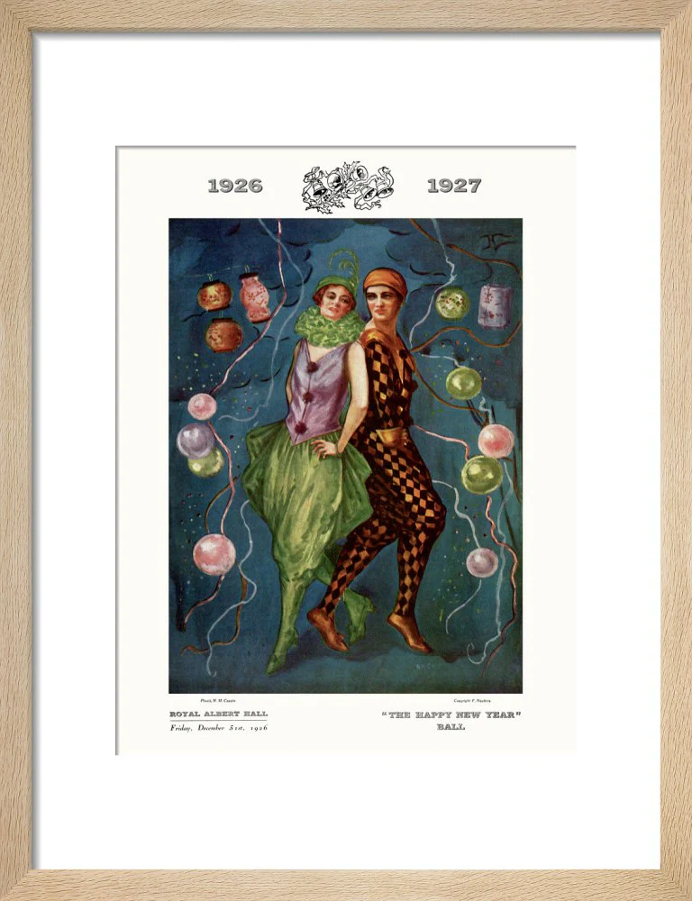 The Happy New Year Ball, in aid of The Middlesex Hospital Art Print - Image 7