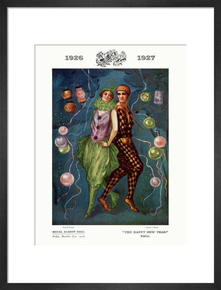 The Happy New Year Ball, in aid of The Middlesex Hospital Art Print - Image 9