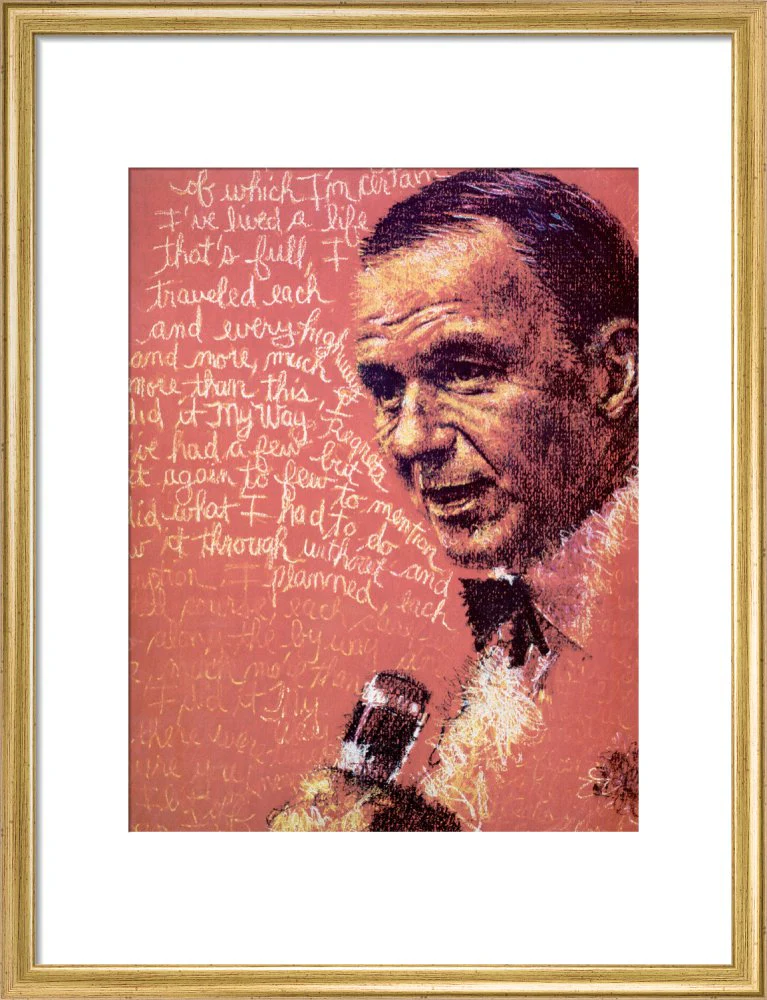 Frank Sinatra 1975 Programme Art Print - Image 11
