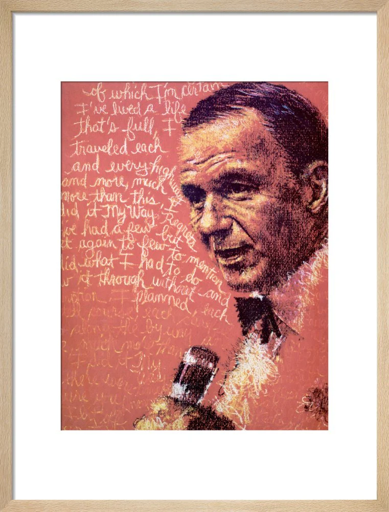 Frank Sinatra 1975 Programme Art Print - Image 12