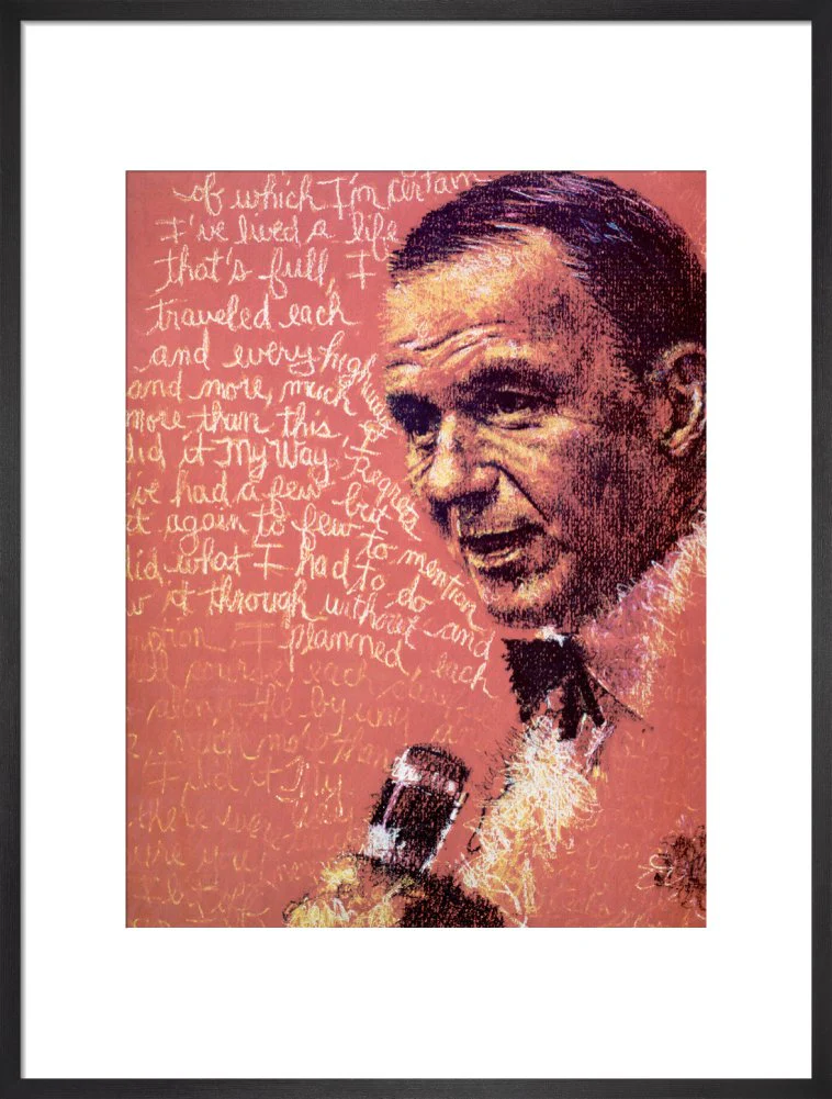 Frank Sinatra 1975 Programme Art Print - Image 14