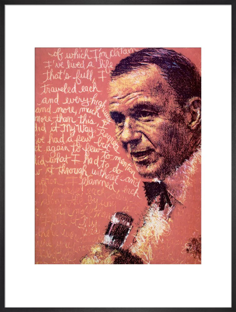 Frank Sinatra 1975 Programme Art Print - Image 19