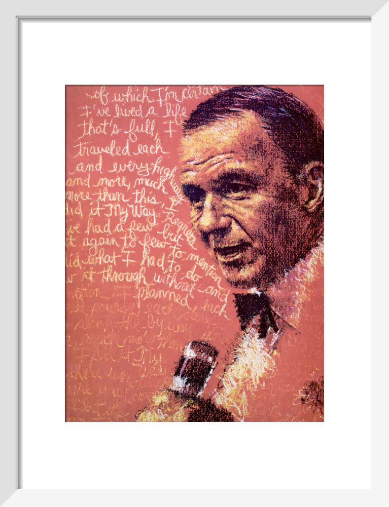 Frank Sinatra 1975 Programme Art Print - Image 24