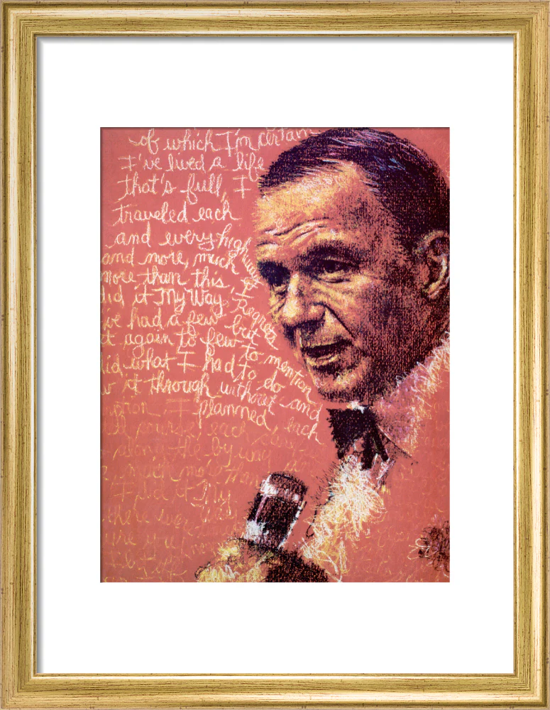 Frank Sinatra 1975 Programme Art Print - Image 25