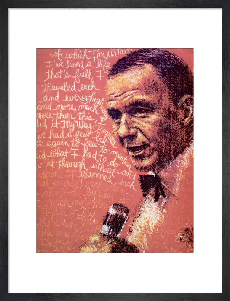 Frank Sinatra 1975 Programme Art Print - Image 28