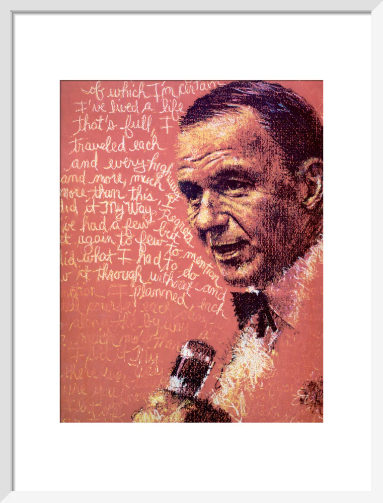 Frank Sinatra 1975 Programme Art Print - Image 29