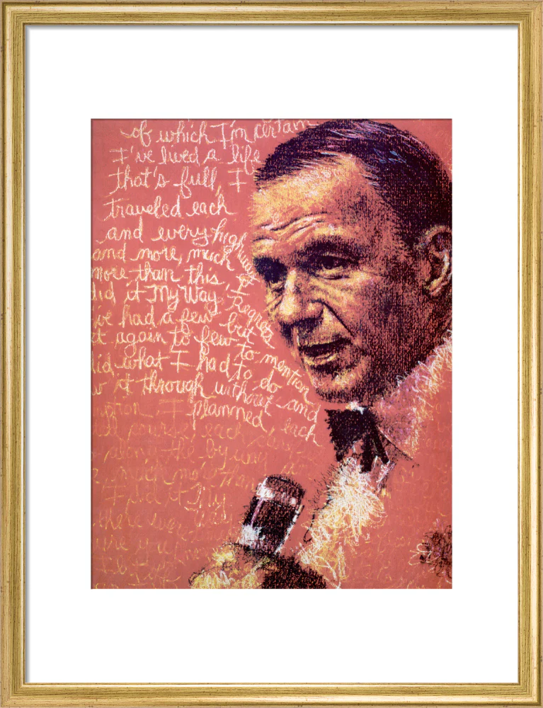 Frank Sinatra 1975 Programme Art Print - Image 30