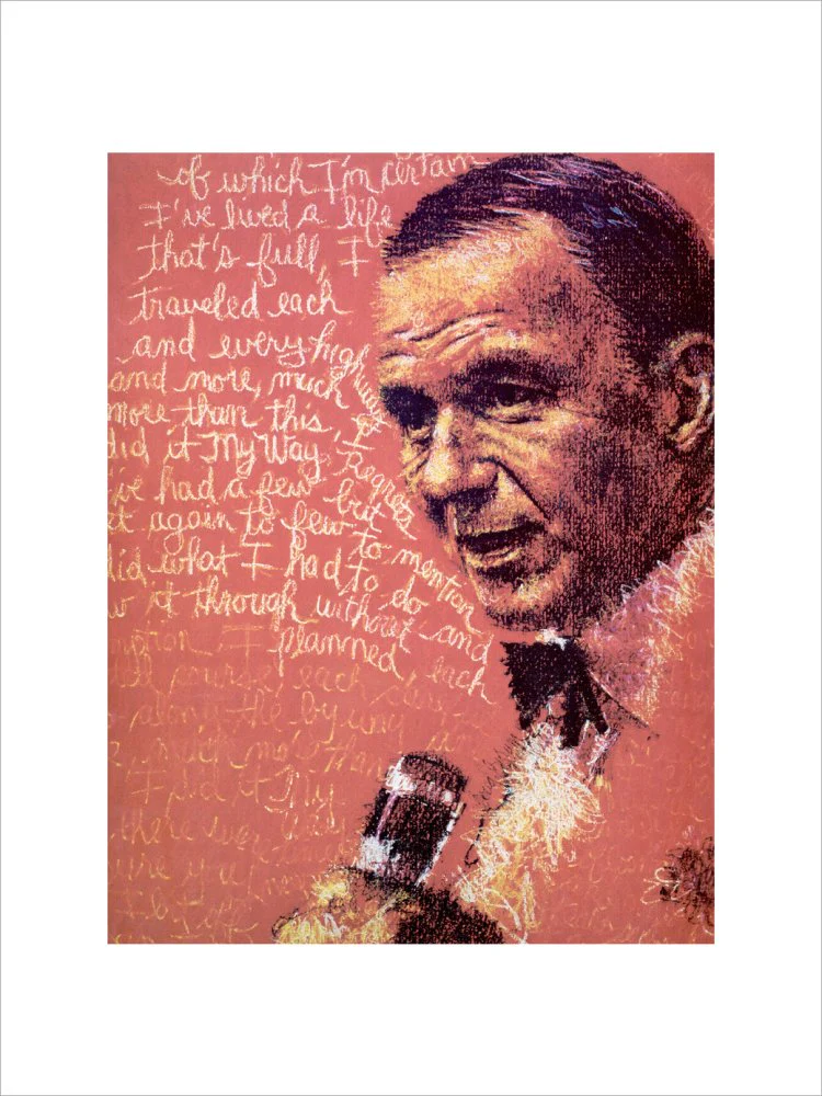 Frank Sinatra 1975 Programme Art Print - Image 32
