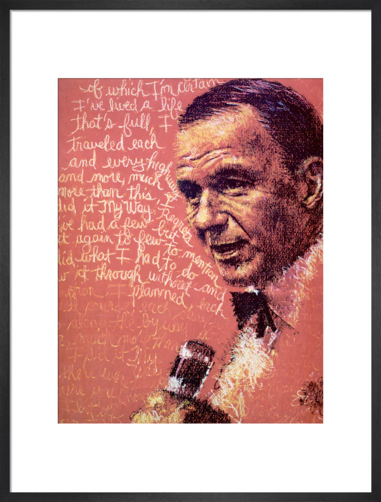 Frank Sinatra 1975 Programme Art Print - Image 33