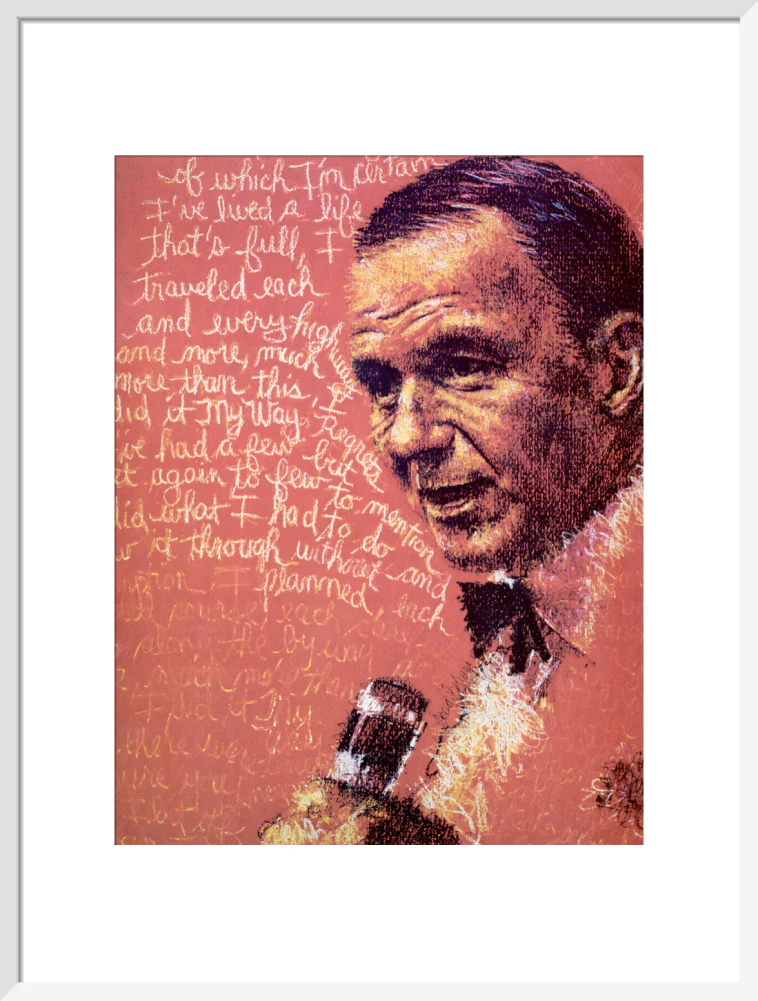 Frank Sinatra 1975 Programme Art Print - Image 34