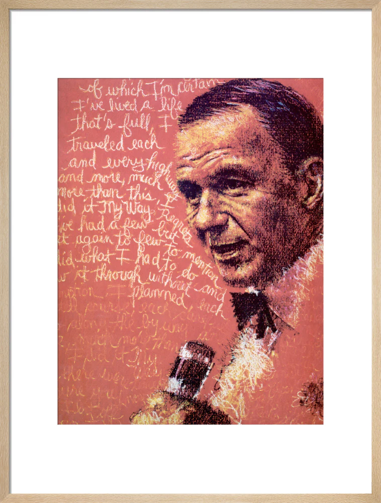 Frank Sinatra 1975 Programme Art Print - Image 36