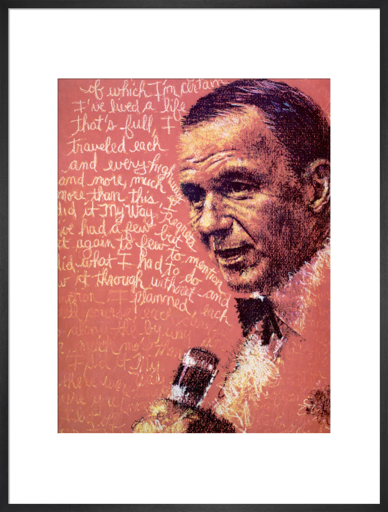 Frank Sinatra 1975 Programme Art Print - Image 38