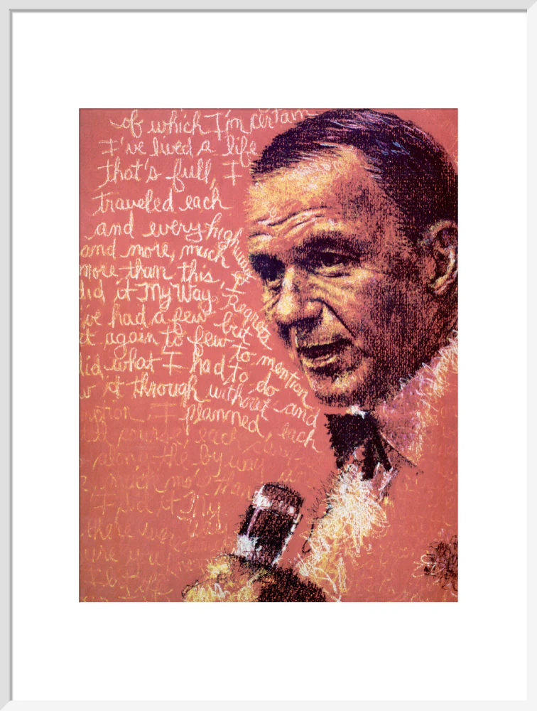 Frank Sinatra 1975 Programme Art Print - Image 39