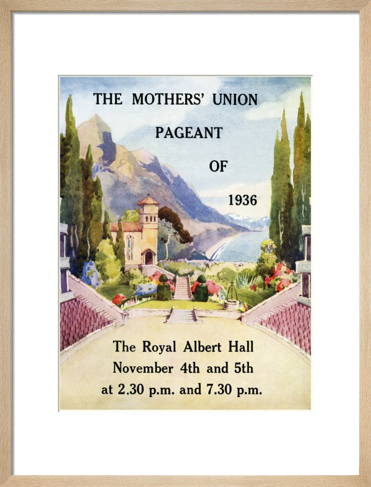 Mothers' Union Pageant 1936 Art Print - Image 12
